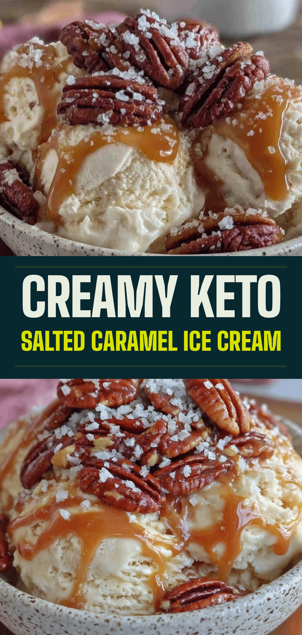Keto No-Churn Salted Caramel Ice Cream: Easy 4-Ingredient Recipe 5 keto no churn salted caramel ice cream recipe