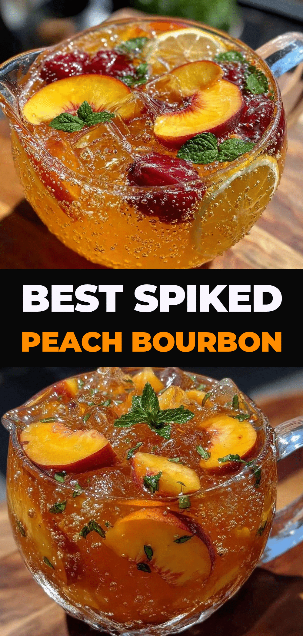 Labor Day Spiked Peach Bourbon Lemonade: 3 Ingredients 5 Labor Day Spiked Peach Bourbon Lemonade recipe