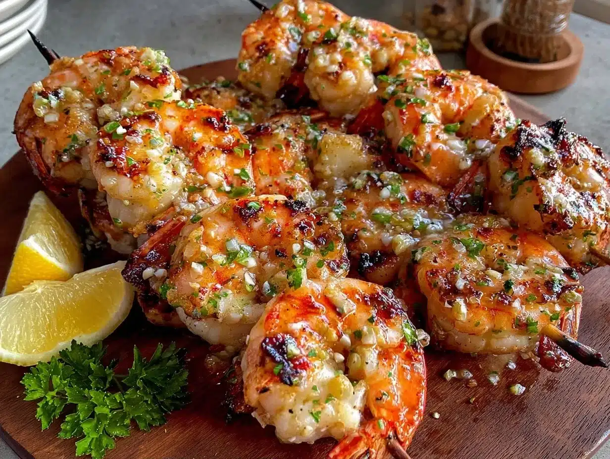 Lemon Pepper Grilled Shrimp Skewers: The Easy Garlic Butter Recipe You Cant Mess Up 4 lemon pepper grilled shrimp skewers preparation steps