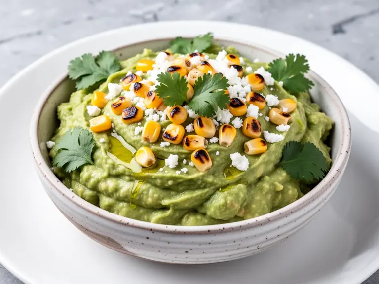 Home 1 loaded guacamole with roasted corn - featured image