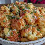 low-carb cauliflower mac and cheese - featured image