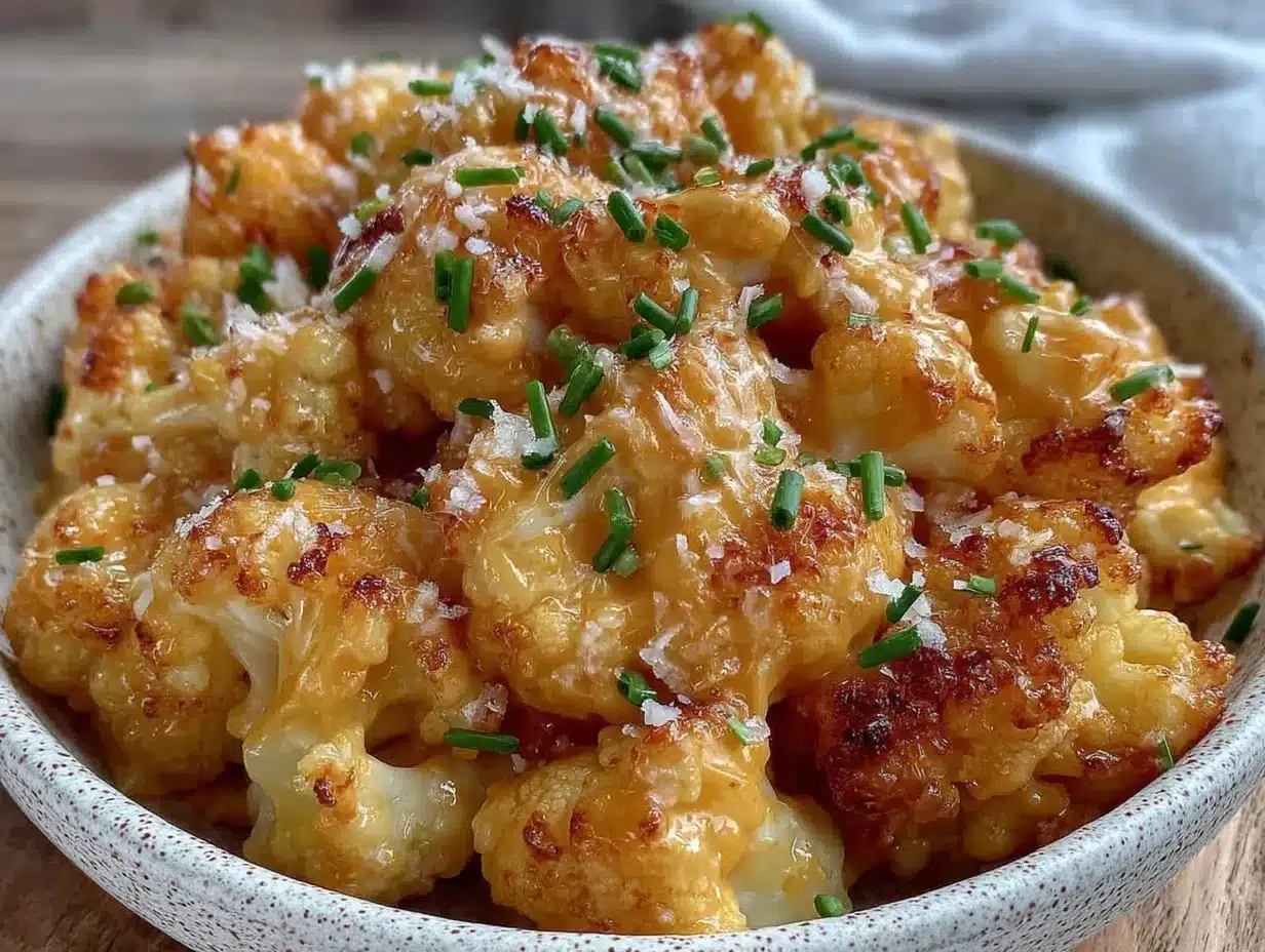 Low-Carb Cauliflower Mac and Cheese: The Easiest 4-Ingredient Recipe 4 low-carb cauliflower mac and cheese preparation steps