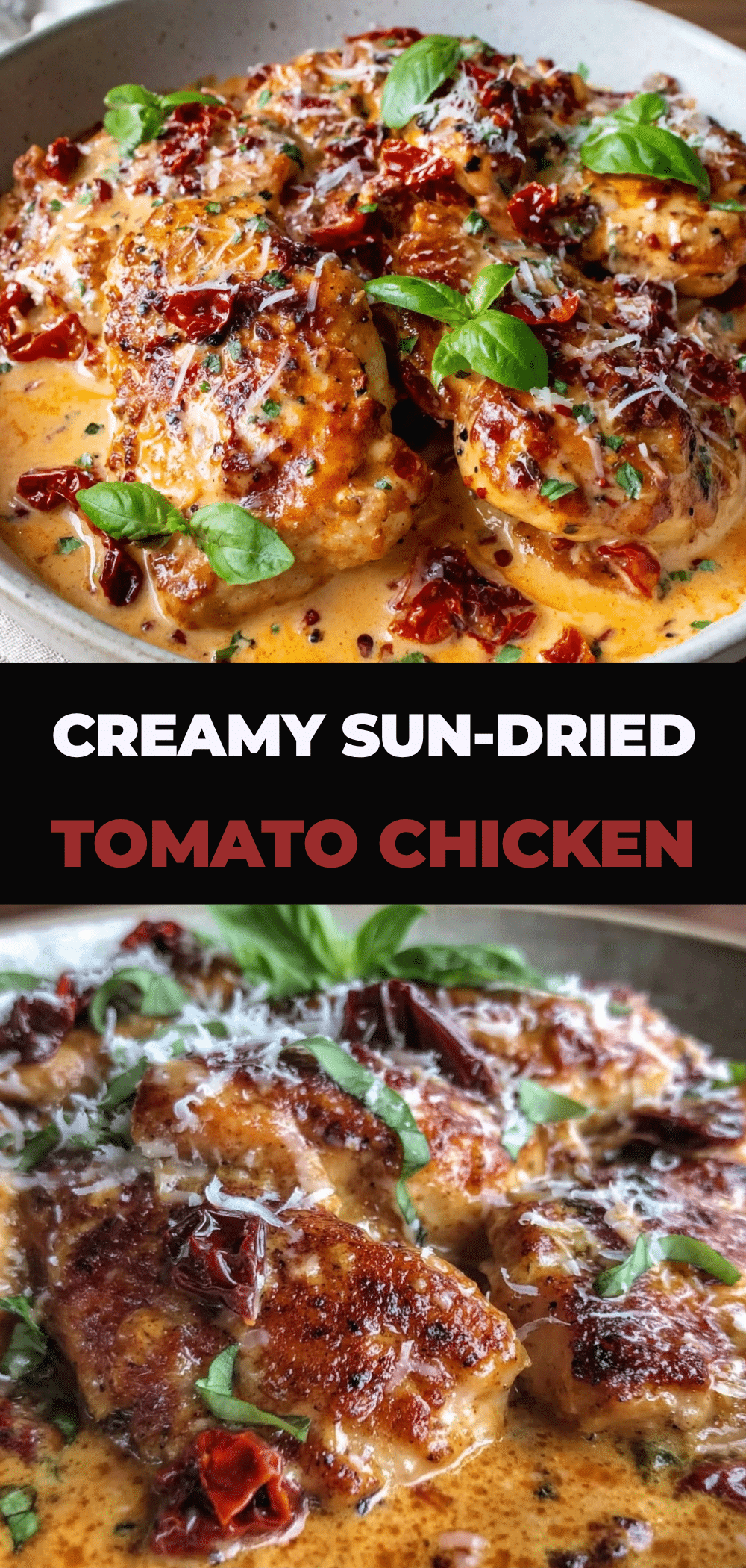 Marry Me Chicken: 5-Ingredient Easy Creamy Sun-Dried Tomato Sauce 5 Marry Me Chicken recipe