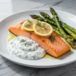 Mediterranean baked salmon - featured image
