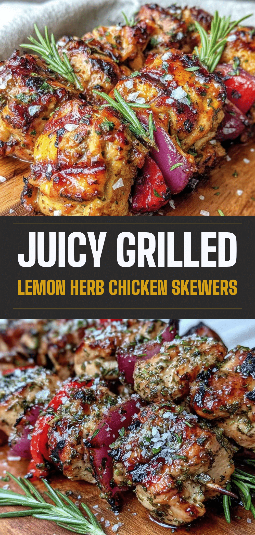 Mediterranean Lemon Herb Grilled Chicken Skewers: Easy Beginner Recipe 5 Mediterranean Lemon Herb Grilled Chicken Skewers recipe