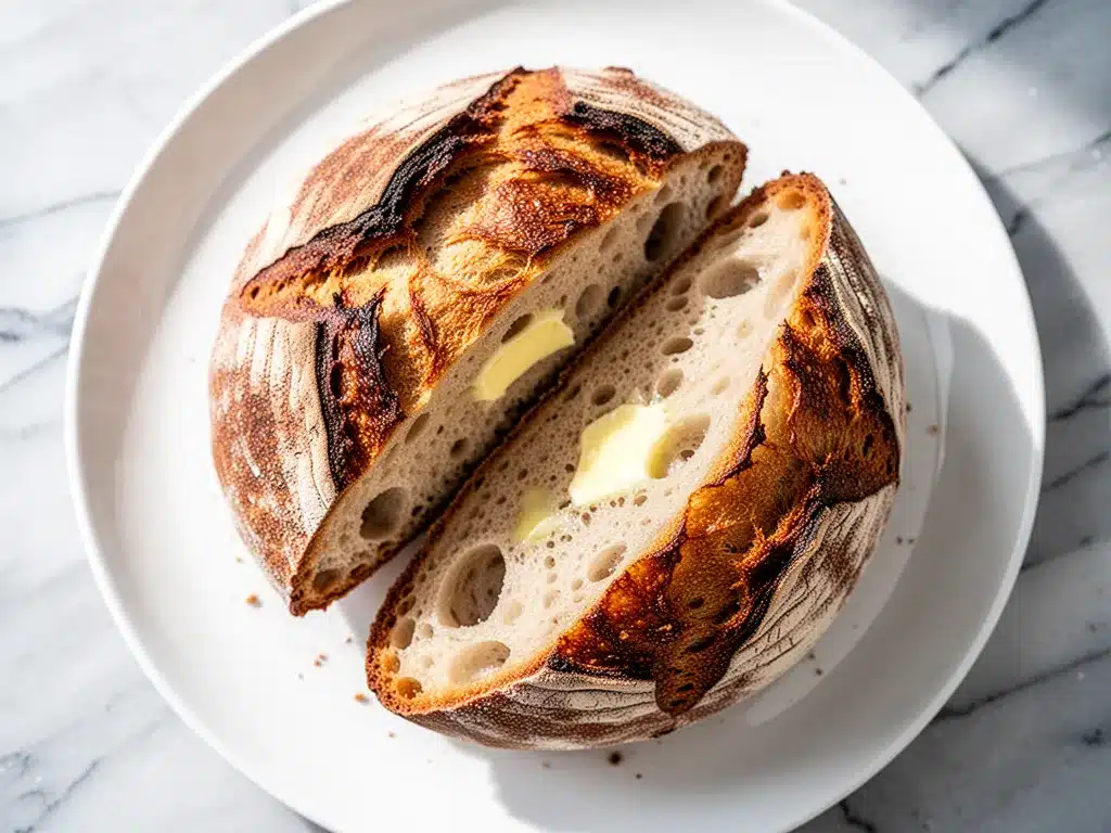 Easy No-Knead Dutch Oven Bread Recipe 4 no-knead dutch oven bread preparation steps