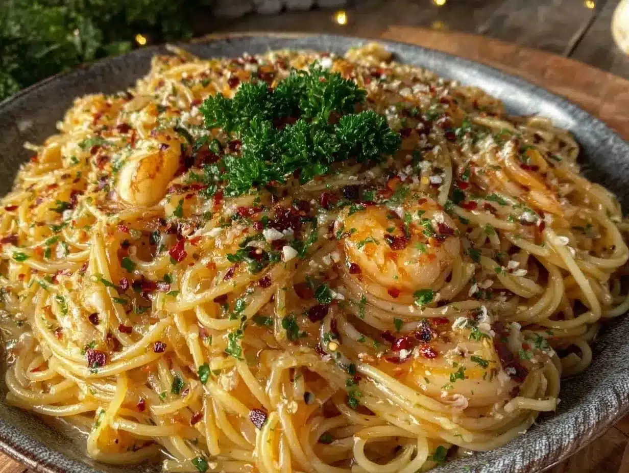Pasta Aglio e Olio: Easy, 5-Ingredient Dinner 4 Pasta Aglio e Olio preparation steps