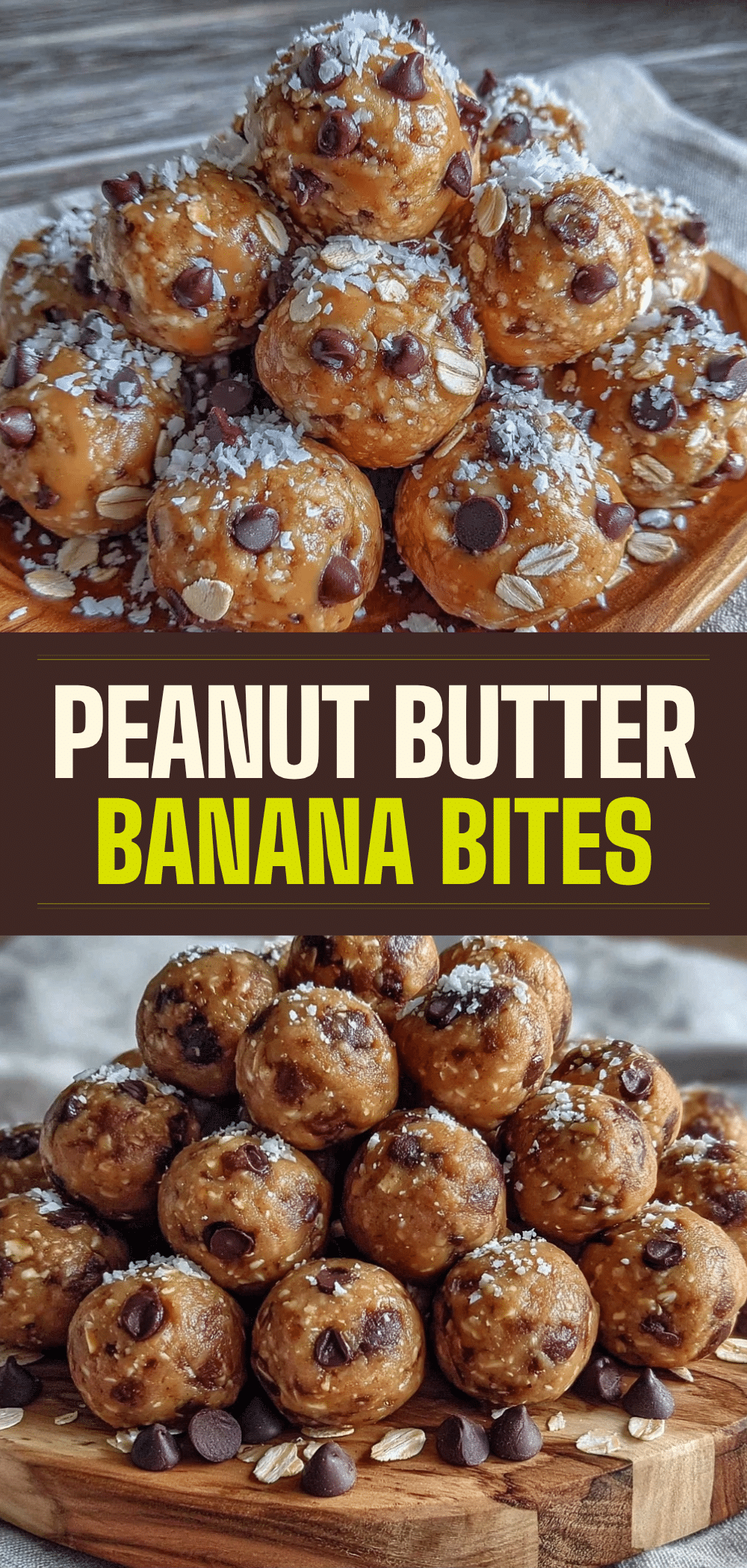 Peanut Butter Banana Energy Bites: 4-Ingredient No-Bake Recipe 5 peanut butter banana energy bites recipe