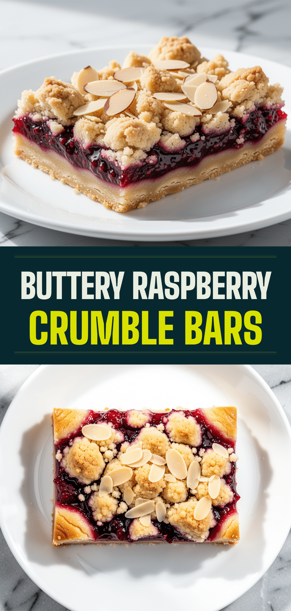 Buttery Raspberry Crumble Bars: Best Easy Raspberry Almond Bars 5 Raspberry Almond Bars recipe