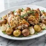 Sheet Pan Garlic Herb Chicken - featured image