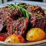 slow cooker beef pot roast - featured image