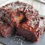 small batch fudgy brownies - featured image