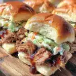 smoked pulled pork sliders - featured image