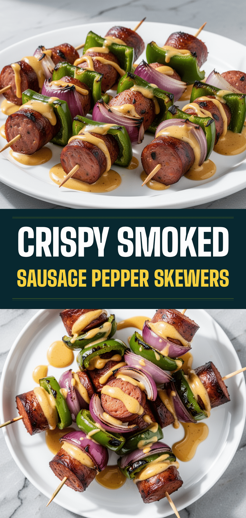 Smoked Sausage and Pepper Skewers: Best Game Day Snack 5 smoked sausage and pepper skewers recipe