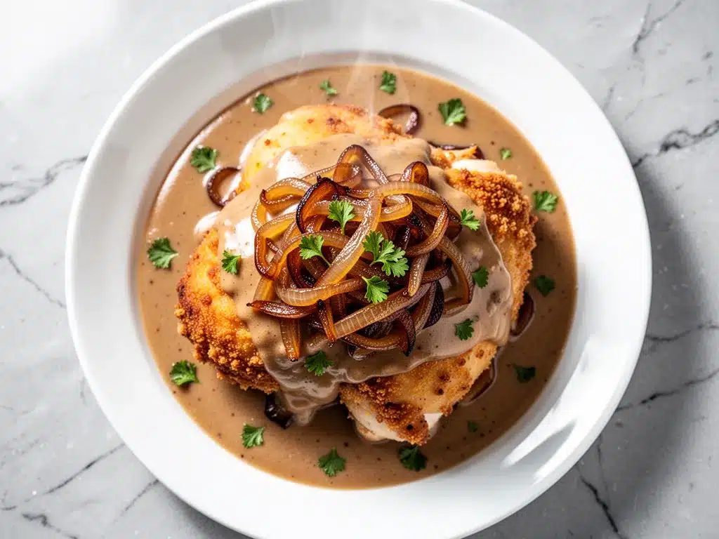 Homestyle Smothered Chicken and Gravy: Easy & Perfect 4 smothered chicken and gravy preparation steps