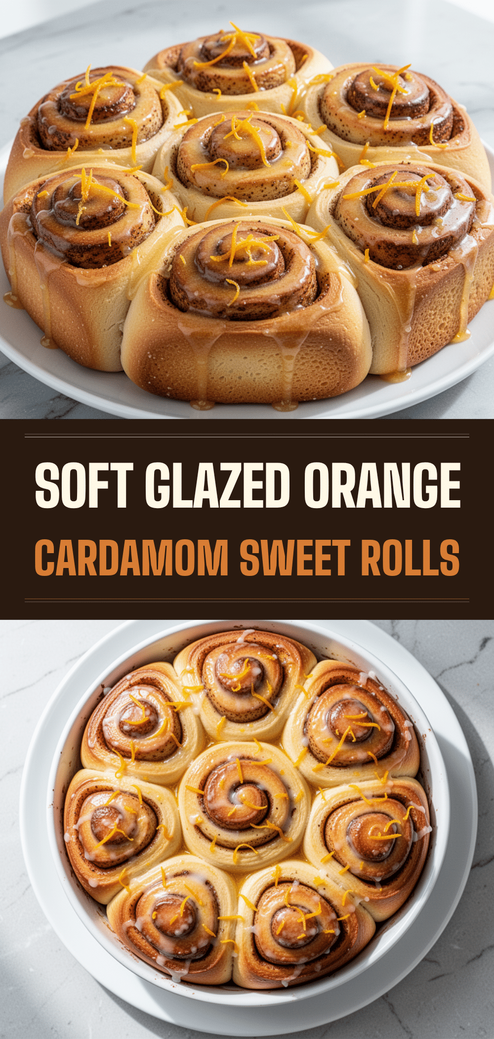 Soft Glazed Orange Cardamom Sweet Rolls: 6-Step Easy Recipe 5 soft glazed orange cardamom sweet rolls recipe