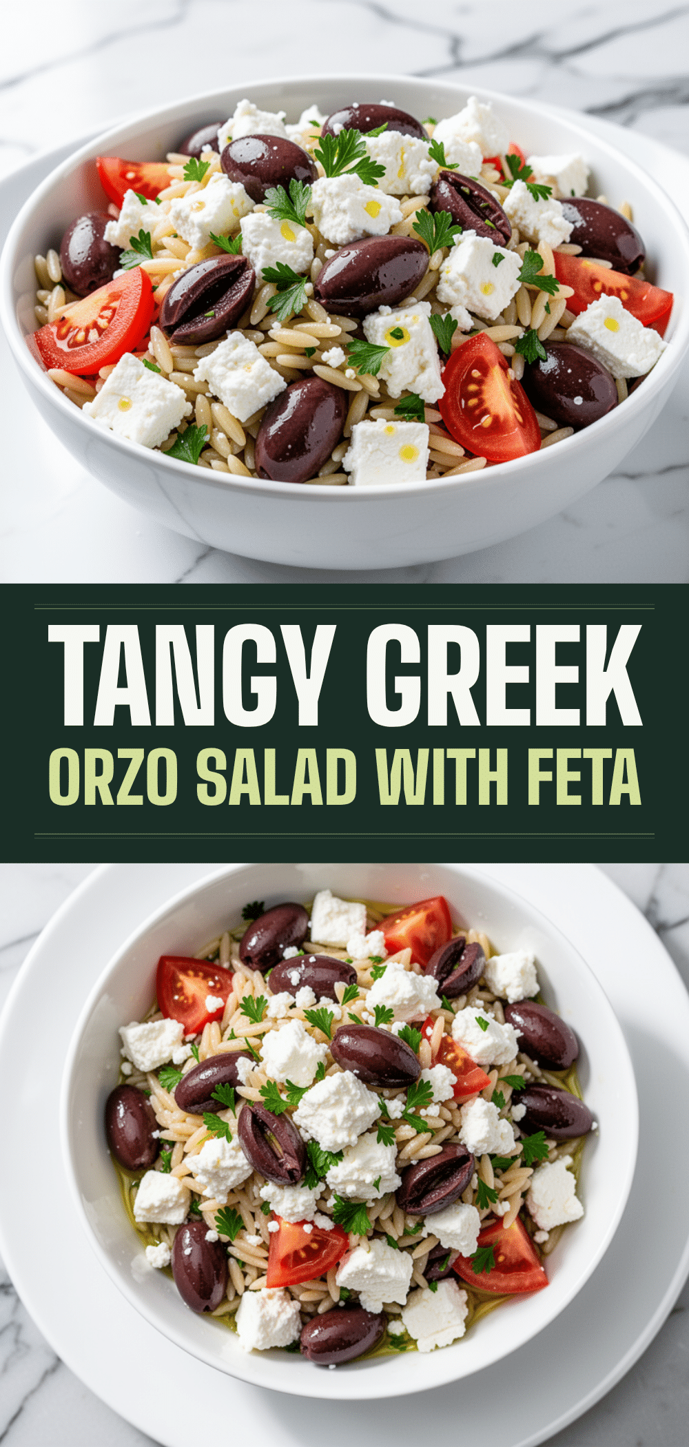 Tangy Greek Orzo Salad: 5-Step Easy Weeknight Dinner 5 Tangy Greek Orzo Salad recipe