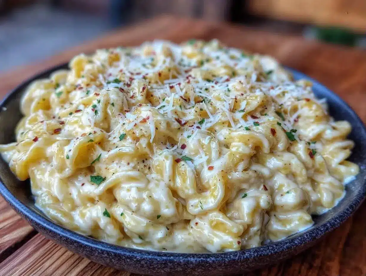 Ultra-Creamy Alfredo Sauce: 3-Ingredient Beginner-Friendly Recipe 4 ultra-creamy alfredo sauce preparation steps