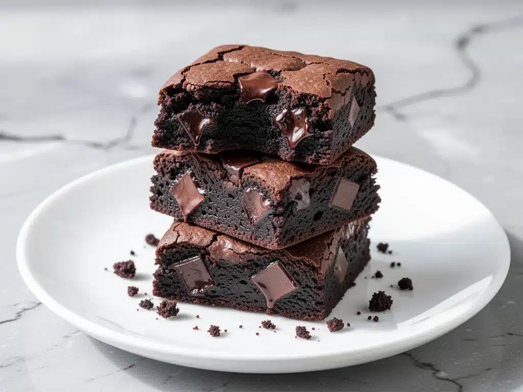 ultra-fudgy black bean brownies - featured image
