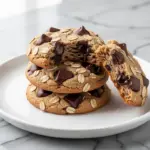vegan banana oat cookies - featured image