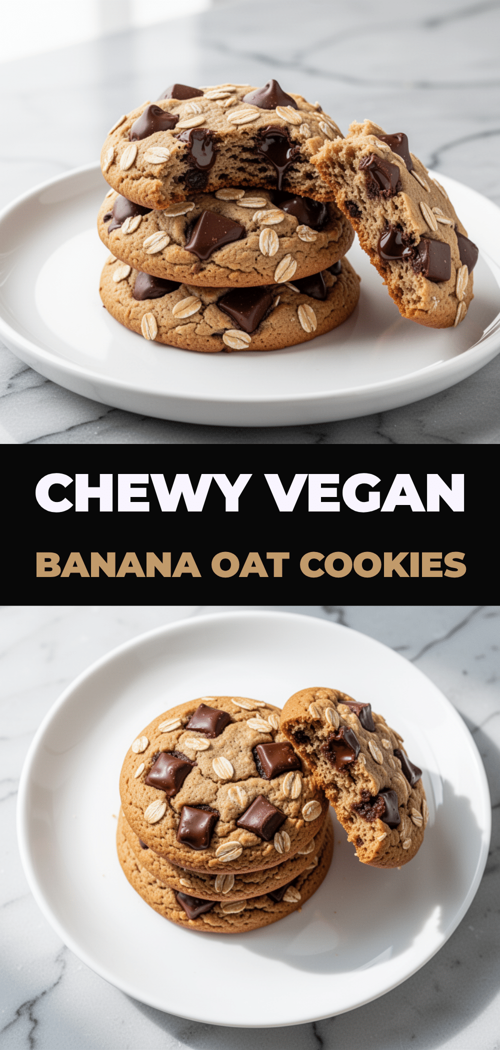 Vegan Banana Oat Cookies: Easy 3-Ingredient Recipe 5 vegan banana oat cookies recipe
