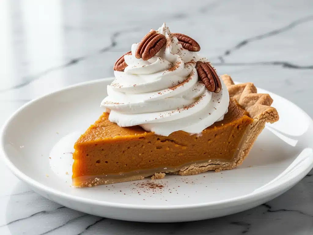 vegan fall sweet potato pie - featured image