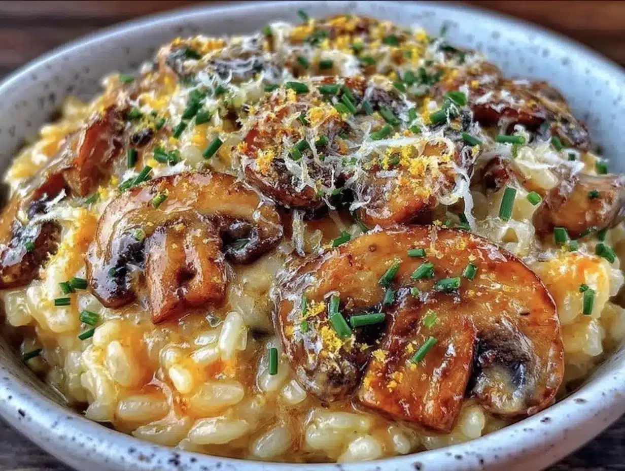 Best Creamy Vegan Mushroom Risotto: You Really Cant Mess This Up 4 vegan mushroom risotto preparation steps