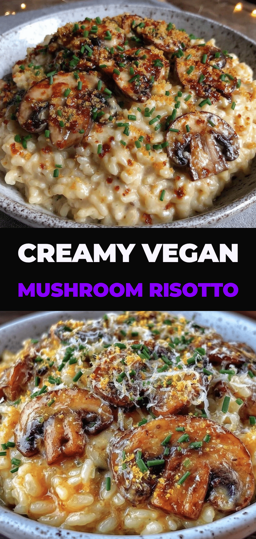 Best Creamy Vegan Mushroom Risotto: You Really Cant Mess This Up 5 vegan mushroom risotto recipe